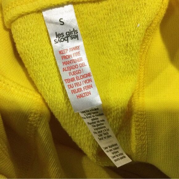 LES BOYS LES GIRLS Yellow Hoodie - Picture 7 of 9